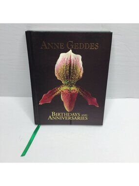 Anne Geddes Birthdays Anniversaries Memory Book Baby Photos Green Ribbon